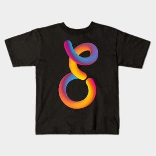 Curly E Kids T-Shirt